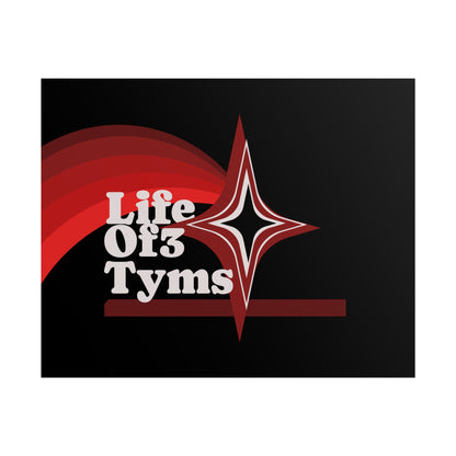 Rolled Poster — “Life Of 3 Tyms” Retro Star Vintage-Style Wall Art