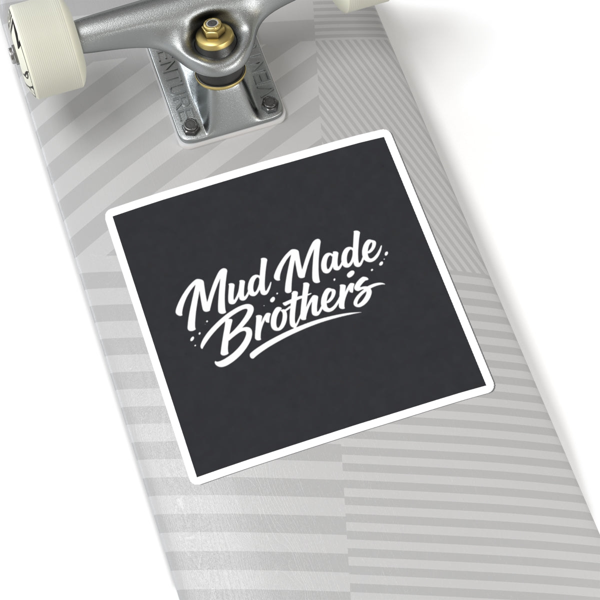 Mud Made Brothers Sticker — 'Mud Made Brothers' Kiss-Cut Decal